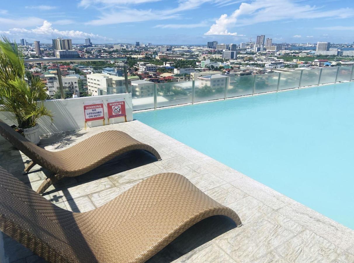 Cozy Studio, Super Fast Internet, Workspace And Washer Cebu Stadt Exterior foto